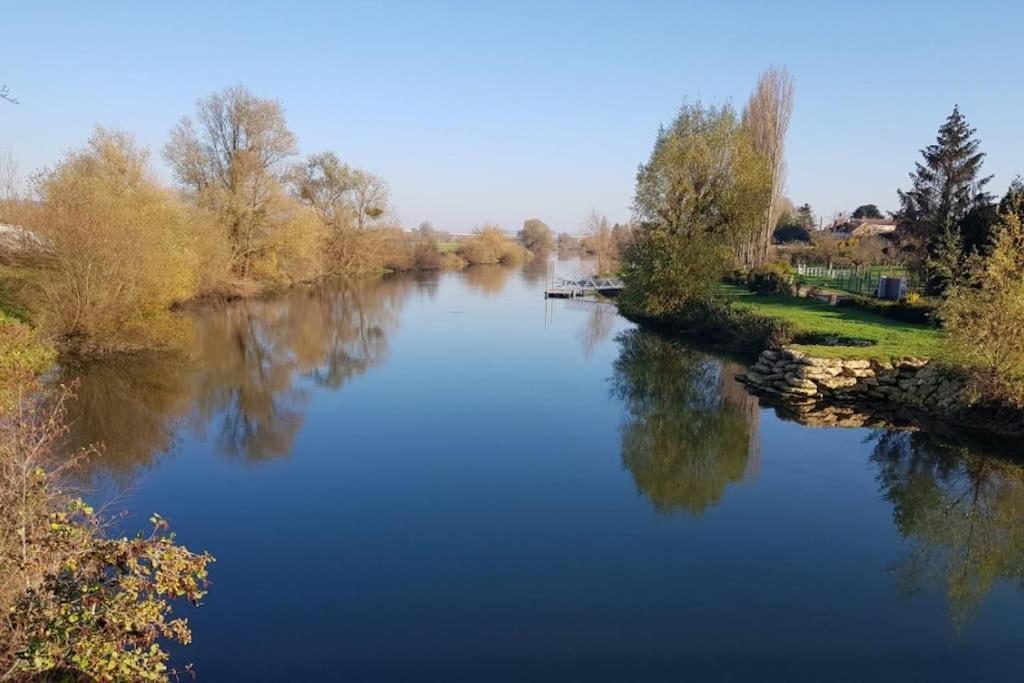 Villa Ferme Cosy Et Paisible Au Bord De L'Eure Criquebeuf-sur-Seine Exterior foto